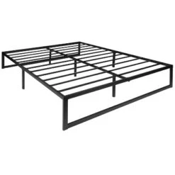 Merrick Lane 14 Inch Steel Bed Frame With Steel Slat Support For Any Mattress (No Box Spring Required) -DreamNest Store GUEST d07c9b1c c18b 42da 955b abc819823769 2