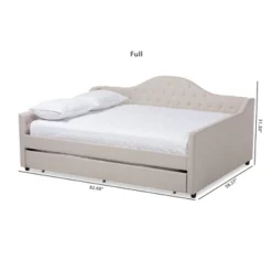Eliza Daybed With Trundle - Baxton Studio -DreamNest Store GUEST d0e24877 a294 4752 b99c fe8bbe77d619