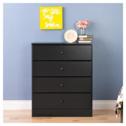 4 Drawers Astrid Dresser - Prepac -DreamNest Store GUEST d1bd1ff7 a3e0 47d6 9f64 800aa914198d