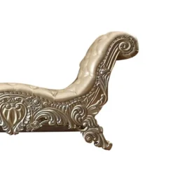 75" Vatican PU Bench Light Gold/Champagne Silver Finish - Acme Furniture -DreamNest Store GUEST d2107d1c 8085 4e4a 9404 821ae31b0f3a