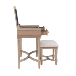 Cyndi Wash Vanity Gray - Linon -DreamNest Store GUEST d23dd40b 9c7a 44a7 905e 7edf3c734ab4