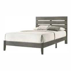 Derries Slatted Platform Bed Gray - HOMES: Inside + Out 8 Derries Slatted Platform Bed Gray - HOMES: Inside + Out -DreamNest Store GUEST d26b43a8 fcb0 435b 9543 752158dbb51b