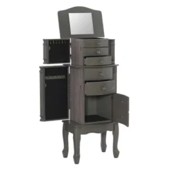 Sedalia Jewelry Armoire Gray - Powell Company -DreamNest Store GUEST d2d168ef a5cd 4d9b 9e33 ba1ee800efee