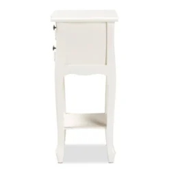 Eliya Wood 2 Drawer Nightstand White - Baxton Studio 12 Eliya Wood 2 Drawer Nightstand White - Baxton Studio -DreamNest Store GUEST d2d18d55 09ec 4edb 9205 b71b7aab9a82