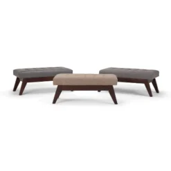 40" Tierney Mid-Century Tufted Ottoman Bench - WyndenHall 16 40" Tierney Mid-Century Tufted Ottoman Bench - WyndenHall -DreamNest Store GUEST d324dde3 57ed 4a12 8bca fdebdfd75171