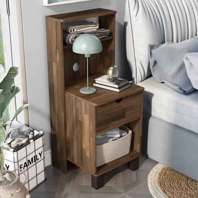 Loreman 1 Drawer Nightstand - MiBasics 5 Loreman 1 Drawer Nightstand - MiBasics - Image 5