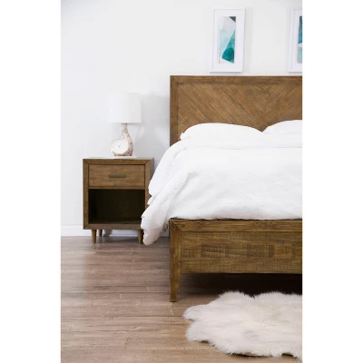 Aurora Mid Century Bed - Abbyson Living 2 Aurora Mid Century Bed - Abbyson Living - Image 2