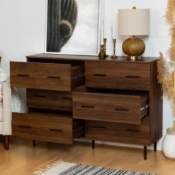 Higgins Modern Horizontal 6 Drawer Dresser - Saracina Home 28 Higgins Modern Horizontal 6 Drawer Dresser - Saracina Home -DreamNest Store GUEST d4a007e9 9d47 4c0b b108 e3f2f1382d5a