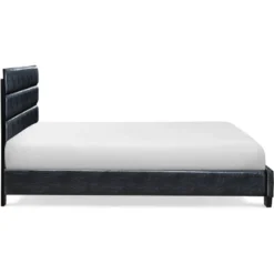 Hudson Leather Upholstered Bed Black - ClickDecor -DreamNest Store GUEST d4a5edd1 bd8d 467c 82af 8f9cc58574f1