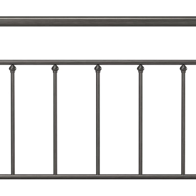 Full/Queen Kirkland Metal Headboard Without Frame Aged Pewter - Hillsdale Furniture 9 Full/Queen Kirkland Metal Headboard Without Frame Aged Pewter - Hillsdale Furniture - Image 9
