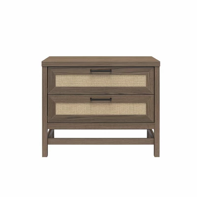 Ameriwood Home Lennon 2 Drawer Nightstand 5 Ameriwood Home Lennon 2 Drawer Nightstand - Image 5