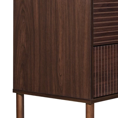 Merk 2 Drawer Nightstand - Sango 4 Merk 2 Drawer Nightstand - Sango - Image 4