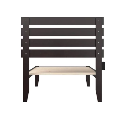 Twin XL Oxford Bed Espresso - AFI 3 Twin XL Oxford Bed Espresso - AFI - Image 3