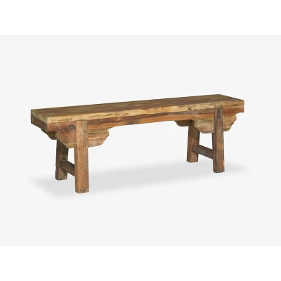 Ellen Mindi Wood Bench Brown - East At Main 1 Ellen Mindi Wood Bench Brown - East At Main