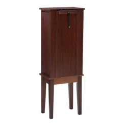 Francesca Jewelry Armoire Merlot Brown - Powell Company -DreamNest Store GUEST d7798d73 ff4f 4063 92e0 ce14779a4b62