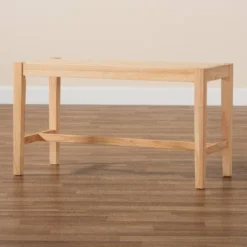 Danyl Wood Rattan Accent Bench Oak Brown - Baxton Studio 16 Danyl Wood Rattan Accent Bench Oak Brown - Baxton Studio -DreamNest Store GUEST d79aceb7 0f4c 4e81 a75c 63c333614ab8