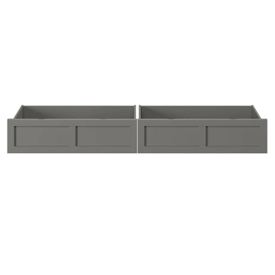 Set Of 2 Queen/King/Twin XL Drawers Gray - AFI 2 Set Of 2 Queen/King/Twin XL Drawers Gray - AFI - Image 2