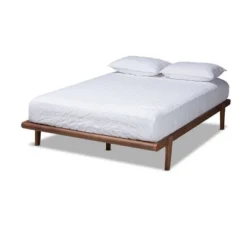 Kaia Finished Wood Platform Bed Frame - Baxton Studio -DreamNest Store GUEST d7d7057a edcd 42ea 990c bc8265e5f199