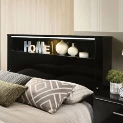 3pc Queen Shorehaven Bedroom Set With 2 Nightstands Black/Chrome - MiBasics -DreamNest Store GUEST d83e972f 7aa9 4b44 850c fb302abbcdac 2