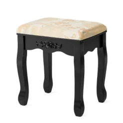 Tangkula Vanity Table Set W/ 360° Rotating Oval Mirror & Drawers Black/White 19 Tangkula Vanity Table Set W/ 360° Rotating Oval Mirror & Drawers Black/White -DreamNest Store GUEST d86f04c3 63bb 46d0 98fd 85fef2ad208d