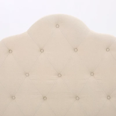Queen Marlen Tufted Headboard Beige - Christopher Knight Home 2 Queen Marlen Tufted Headboard Beige - Christopher Knight Home - Image 2