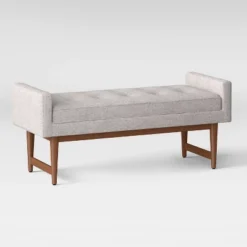Verken Mid Century Modern Settee Bench - Threshold™ 13 Verken Mid Century Modern Settee Bench - Threshold™ -DreamNest Store GUEST d966b2ae 62bc 4c1b 89ab 67771f60d4a1