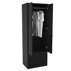 Denmark 2 Door And 2 Drawer Wardrobe - Polifurniture -DreamNest Store GUEST da3f5e43 e012 46f9 8dd6 a9787a43b58f