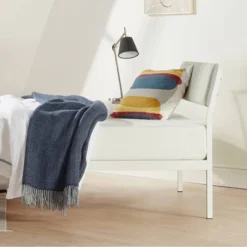 Kera Metal Platform Bed With Angled Upholstered Headboard - Mellow 10 Kera Metal Platform Bed With Angled Upholstered Headboard - Mellow -DreamNest Store GUEST da5285a2 8a38 435c b7d1 c2ecf10906d4