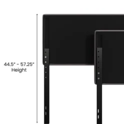 Merrick Lane Headboard With Tufted Upholstery And Powder Coated Metal Frame -DreamNest Store GUEST db975778 a3ec 4a00 837e 32b01bc0e190