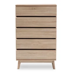 Mirren Light Oak 5 Drawer Chest Brown/Dark Gray - Baxton Studio 12 Mirren Light Oak 5 Drawer Chest Brown/Dark Gray - Baxton Studio -DreamNest Store GUEST dc827c46 0cc7 434f bdae db9e6c493b40