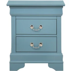 Passion Furniture Louis Philippe 2-Drawer Nightstand (24 In. H X 21 In. W X 16 In. D) 15 Passion Furniture Louis Philippe 2-Drawer Nightstand (24 In. H X 21 In. W X 16 In. D) -DreamNest Store GUEST dc8ba1bc 4d05 4ec2 b687 250ec8f63f66