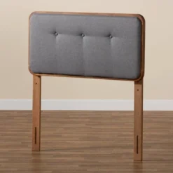 Twin Palina Upholstered And Wood Headboard - Baxton Studio 7 Twin Palina Upholstered And Wood Headboard - Baxton Studio -DreamNest Store GUEST dd40231f e4ed 4114 80ef e7c1876fa8e9