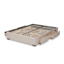 Leni Bed Frame - Baxton Studio 13 Leni Bed Frame - Baxton Studio -DreamNest Store GUEST dd73a1a2 afce 43ae 917d 1e0424a3ba27