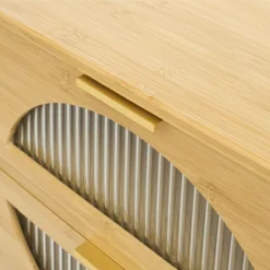 Aash 2 Drawer Nightstand With Shelf,Bedside Table Bamboo With Storage (22.05"H*17.72"W*14.97"D)-The Pop Home 15 Aash 2 Drawer Nightstand With Shelf,Bedside Table Bamboo With Storage (22.05"H*17.72"W*14.97"D)-The Pop Home -DreamNest Store GUEST dde26c10 e003 4992 b3c0 c5f09e761cc6