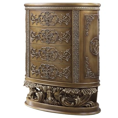 48" Constantine Chest Brown/Gold Finish - Acme Furniture 1 48" Constantine Chest Brown/Gold Finish - Acme Furniture