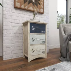 Wood 3 Drawer Chest White - Olivia & May -DreamNest Store GUEST ddf212c2 5ed6 4ae7 bf44 731294efd7e8