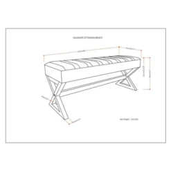 David Large Ottoman Bench - WyndenHall -DreamNest Store GUEST de219d29 62a9 4e3c aa0c e006344c4eb4
