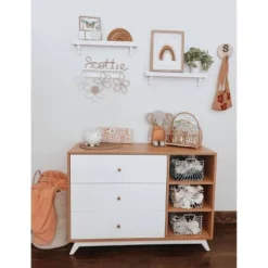 Teen Central Park 3 Drawer Dressers With Shelves - Dadada Baby -DreamNest Store GUEST de8a8041 8aec 48bd af71 e2e765a0094d