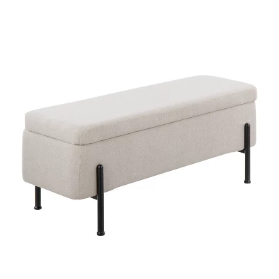 44" Daniella Storage Bench - LumiSource 13 44" Daniella Storage Bench - LumiSource - Image 13