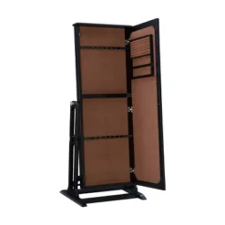 Lola Cheval Mirror/Jewelry Wardrobe Black - Powell Company -DreamNest Store GUEST df8243ef 8618 4f66 b99a 200b8ca4d62a