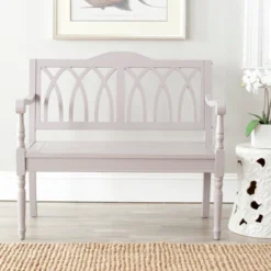 Benjamin Bench - Quartz Grey - Safavieh