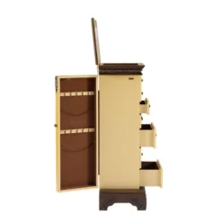 Beatrice Antique Parchment Hand Painted Jewelry Armoire - Powell Company -DreamNest Store GUEST e12136de 027b 4505 969b cd8e253fc42e