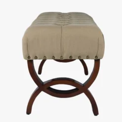 Carolina Tufted Bench With Nailhead Trim Cream - HomePop 12 Carolina Tufted Bench With Nailhead Trim Cream - HomePop -DreamNest Store GUEST e166eadb 961f 4433 87f1 293abec60480