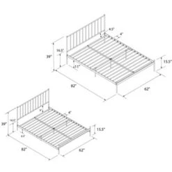 RealRooms Ares Adjustable Height Metal Bed -DreamNest Store GUEST e16e114e 714e 490d 84da 8e0fca9fd9aa