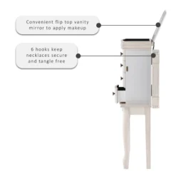 Helene Jewelry Armoire - Powell Company -DreamNest Store GUEST e1991224 e864 4c95 94c3 c97c5898522e