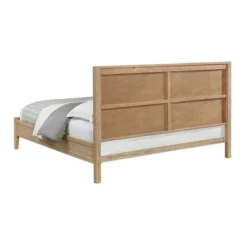 5pc Arden Wood Bedroom Set With Two 2 Drawer Nightstands With Open Shelf Light Driftwood - Alaterre Furniture -DreamNest Store GUEST e1e2b792 de6b 4448 a91a 22f6aec9078d