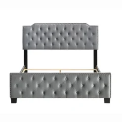 Amando Button Tufted Upholstered Bed - HOMES: Inside + Out -DreamNest Store GUEST e1ec4da2 a5bb 43d9 8ab0 25086b464877