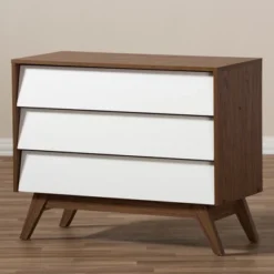 Hildon Mid-Century Modern Wood 3 Drawer Storage Chest Brown - Baxton Studio 10 Hildon Mid-Century Modern Wood 3 Drawer Storage Chest Brown - Baxton Studio -DreamNest Store GUEST e242503c 7575 4465 8e48 5cf12d6076c2