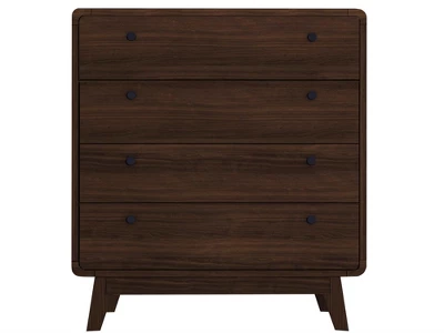 RealRooms Leva Scandinavian 4 Drawer Dresser 5 RealRooms Leva Scandinavian 4 Drawer Dresser - Image 5