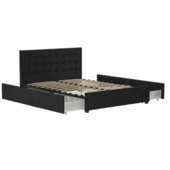 Elizabeth Velvet Upholstered Bed With Storage - CosmoLiving By Cosmopolitan 9 Elizabeth Velvet Upholstered Bed With Storage - CosmoLiving By Cosmopolitan -DreamNest Store GUEST e2ea2451 5d24 4a49 9414 7a0476551bed
